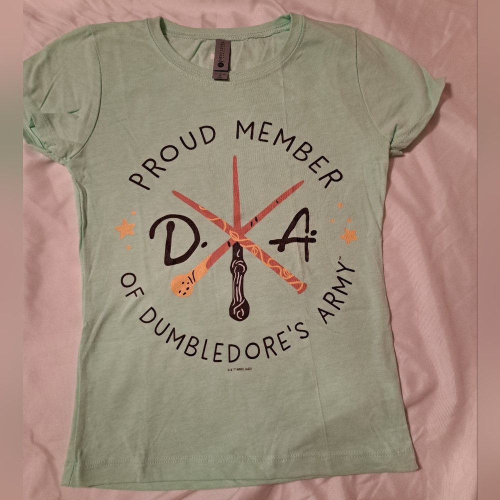 Harry Potter T-Shirt - Dumbledore' Army - Youth Medium - NEW!